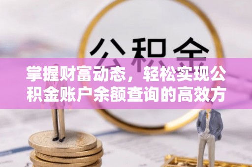 岚皋掌握财富动态，轻松实现公积金账户余额查询的高效方法