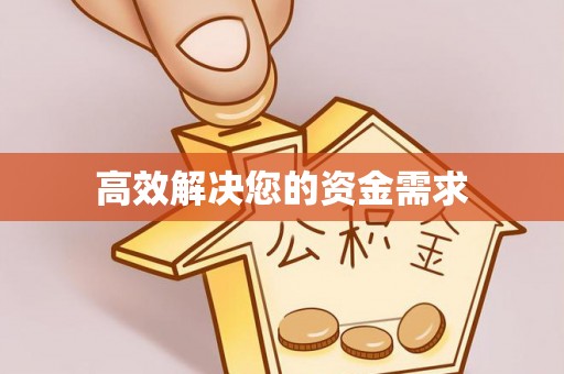 岚皋高效解决您的资金需求
