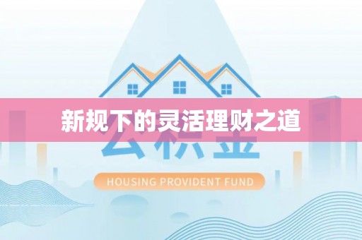 岚皋新规下的灵活理财之道