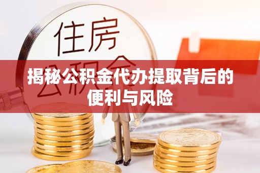 岚皋揭秘公积金代办提取背后的便利与风险