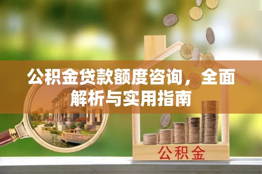 岚皋公积金贷款额度咨询，全面解析与实用指南