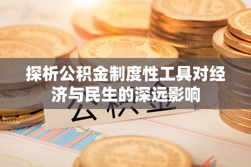 岚皋探析公积金制度性工具对经济与民生的深远影响