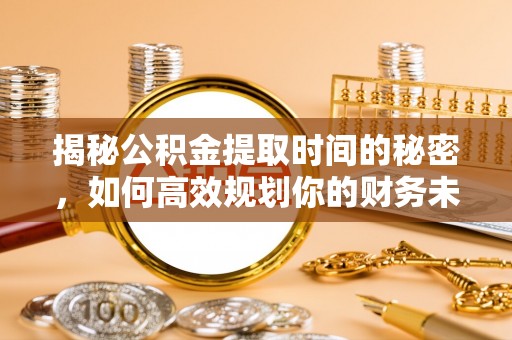 岚皋揭秘公积金提取时间的秘密，如何高效规划你的财务未来