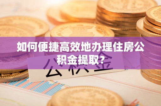 岚皋如何便捷高效地办理住房公积金提取？